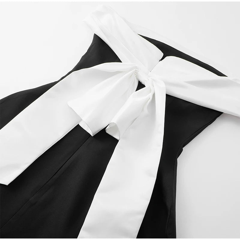 ISABELLE | OFF-SHOULDER-KLEID MIT SCHLEIFENDETAIL