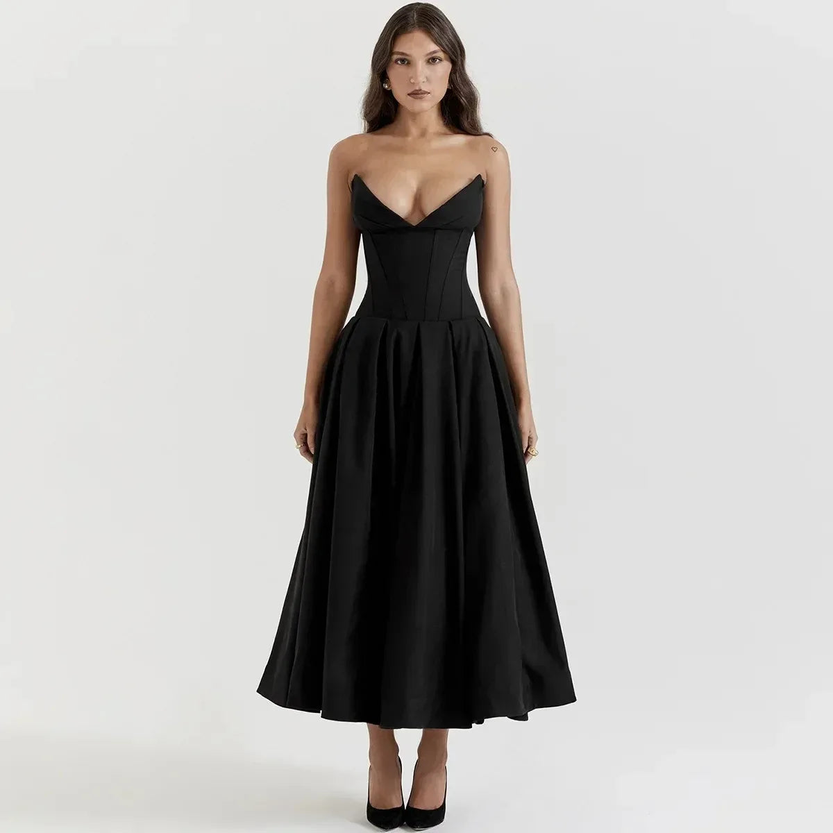 ISABELLA | TRÄGERLOSES KLEID