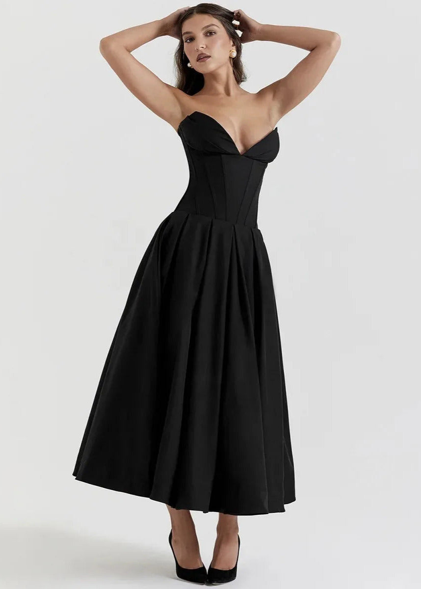 ISABELLA | TRÄGERLOSES KLEID