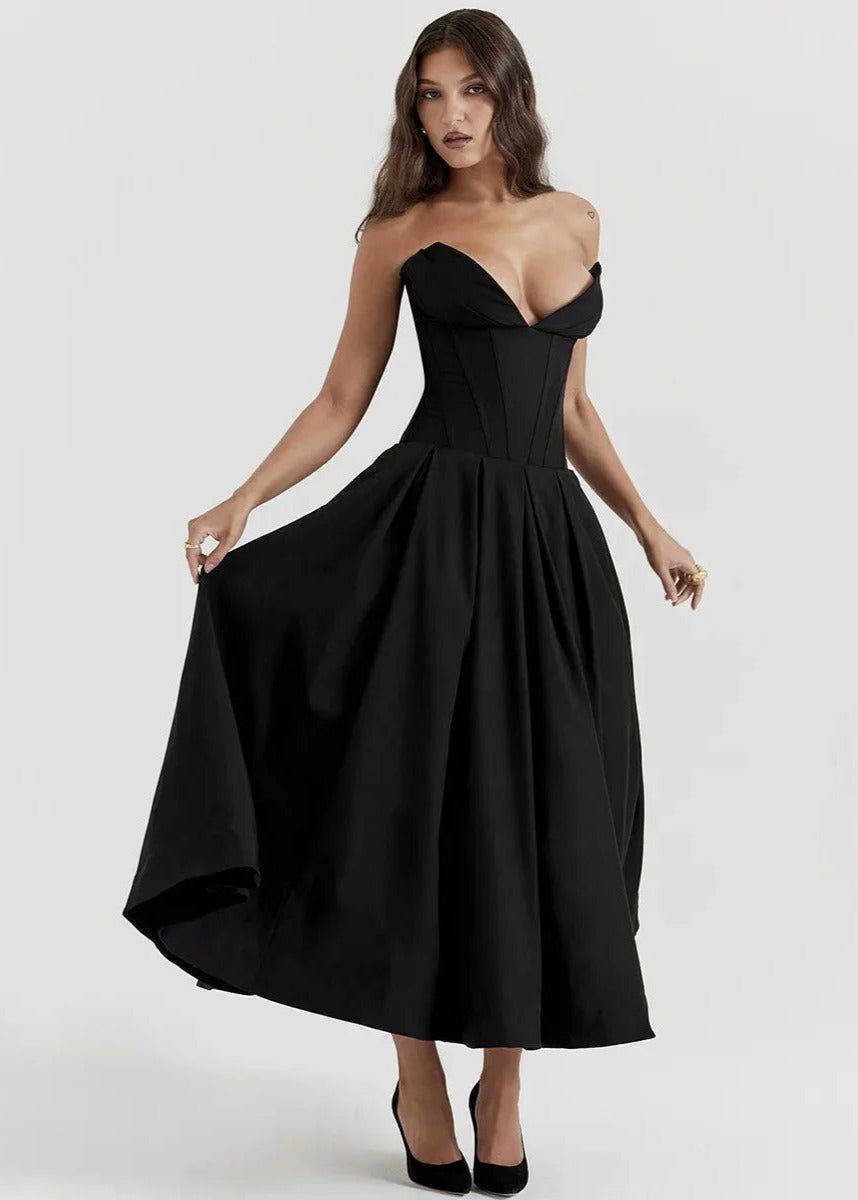 ISABELLA | TRÄGERLOSES KLEID