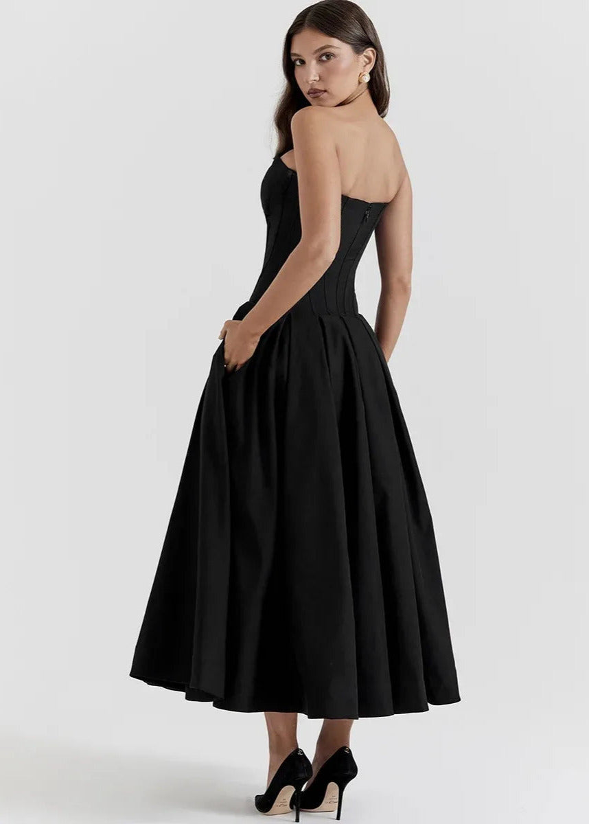 ISABELLA | TRÄGERLOSES KLEID
