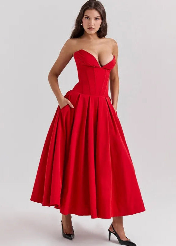 ISABELLA | TRÄGERLOSES KLEID