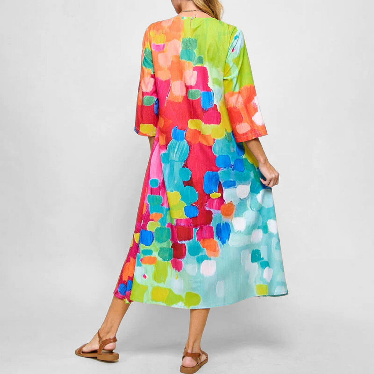 LINA | BUNTES KLEID