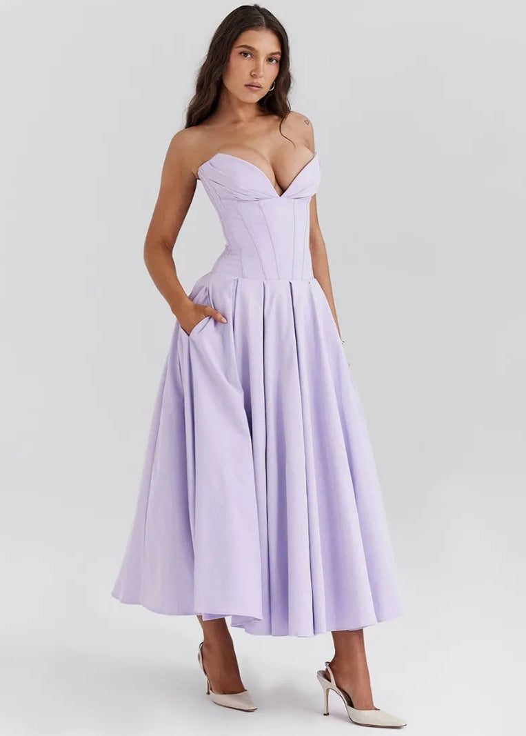 ISABELLA | TRÄGERLOSES KLEID