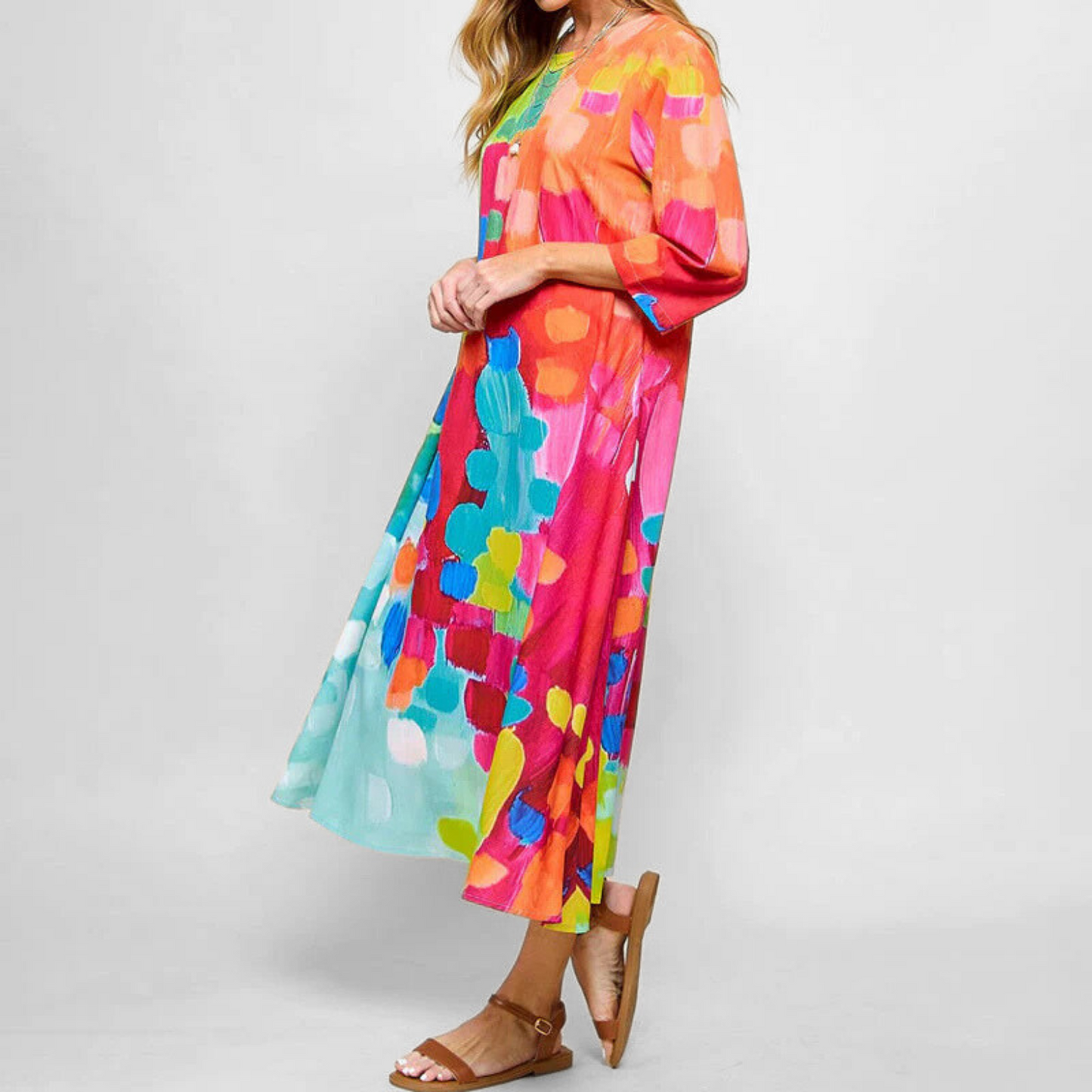 LINA | BUNTES KLEID