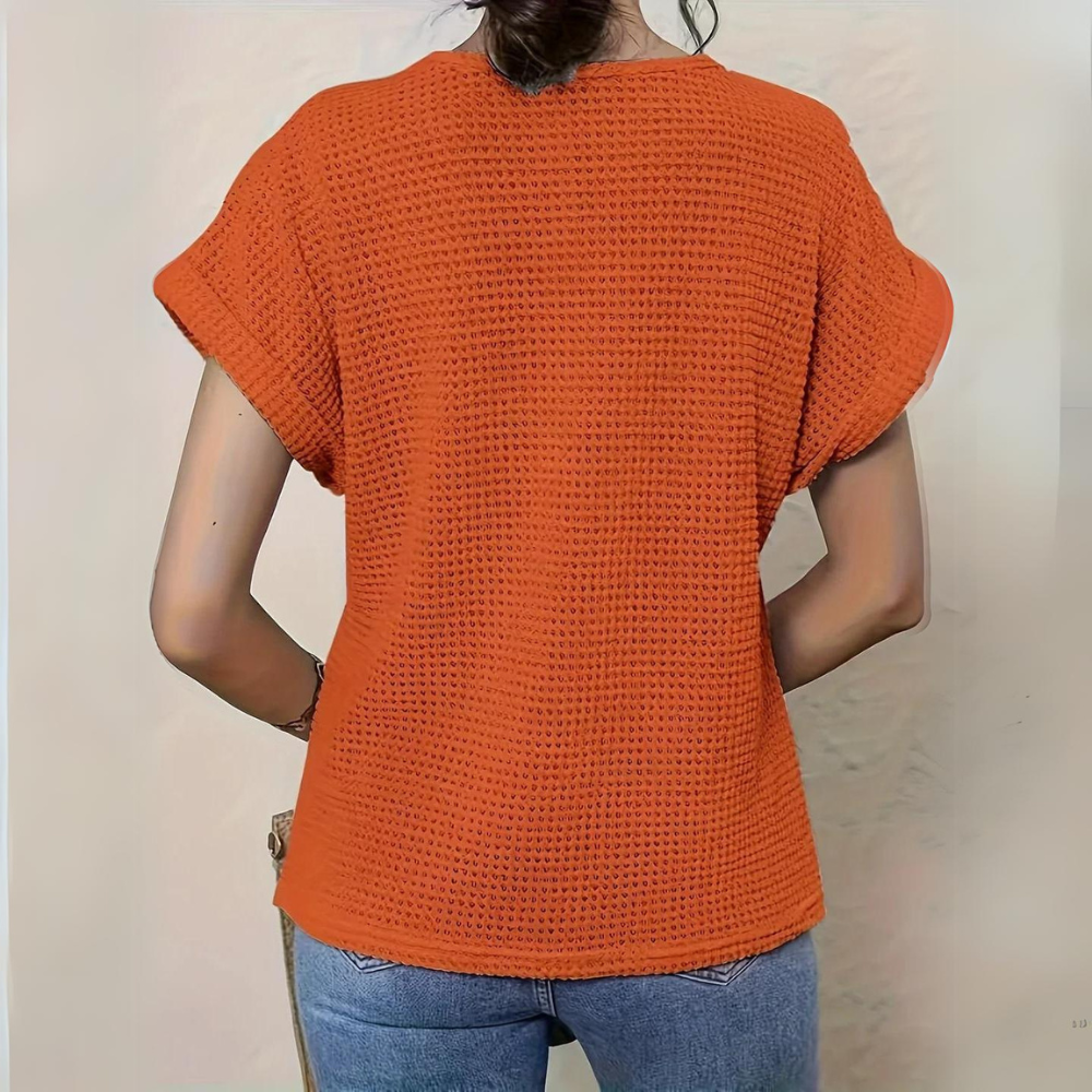 MARIELLE | SPITZE TOP MIT ELEGANTEM FLUSS