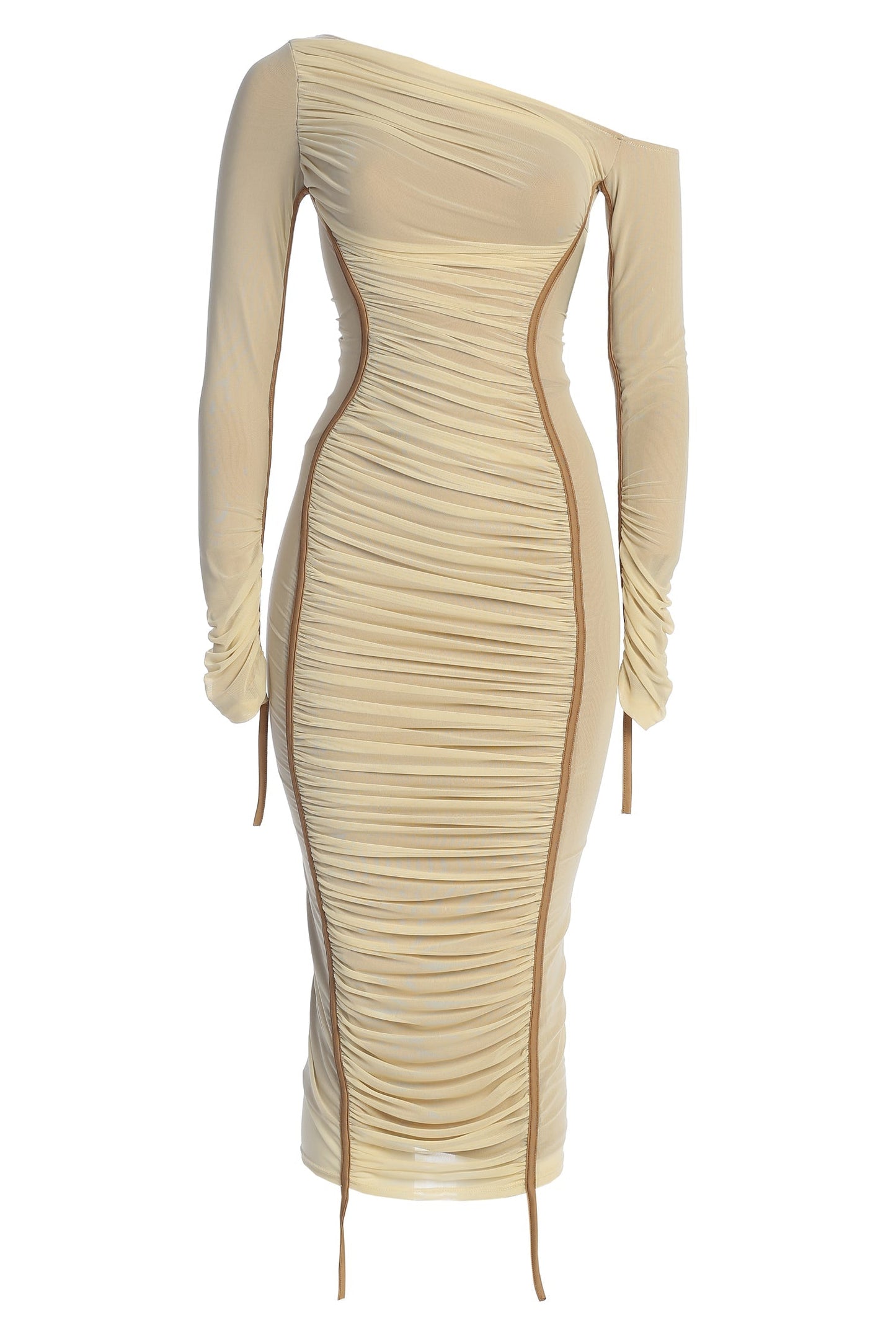 MONIKA | BUTTERCREAM MIDI KLEID
