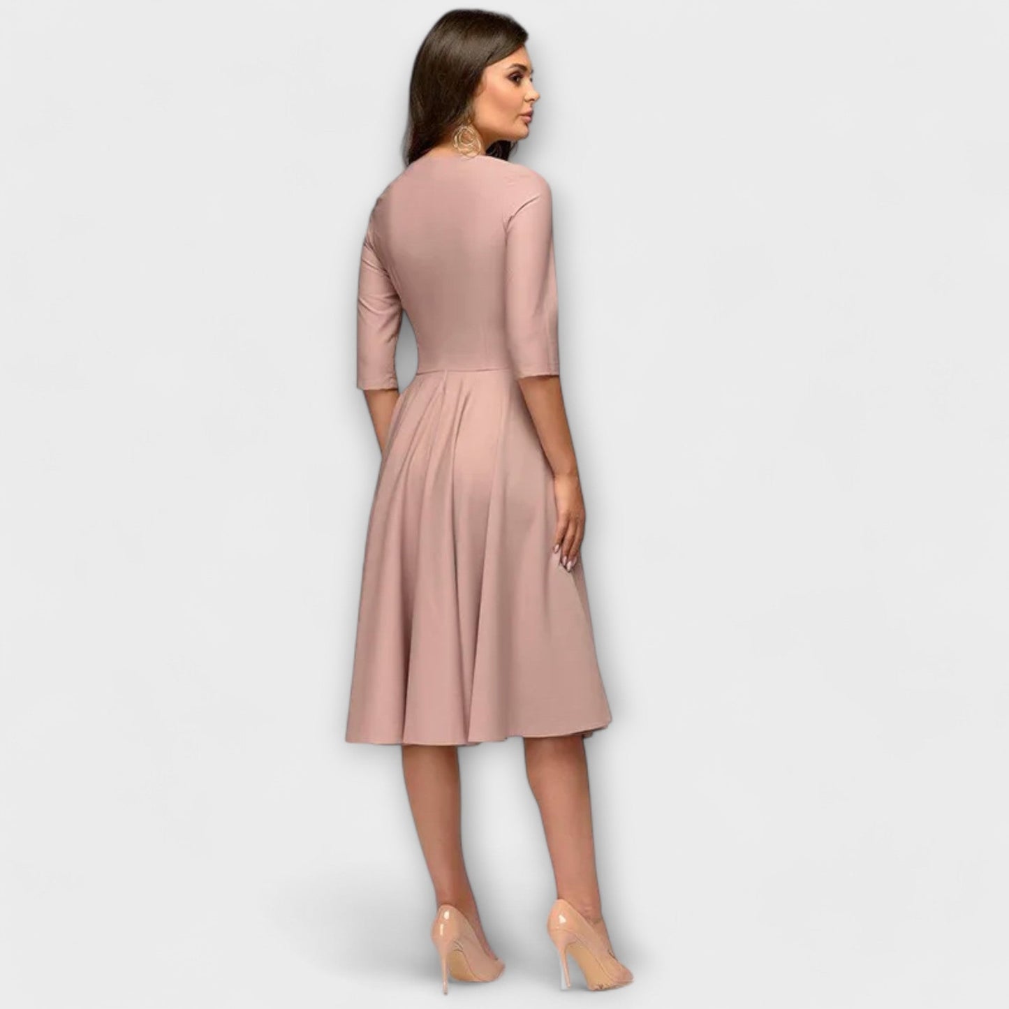 WILMA | ELEGANTE MIDI-KLEID