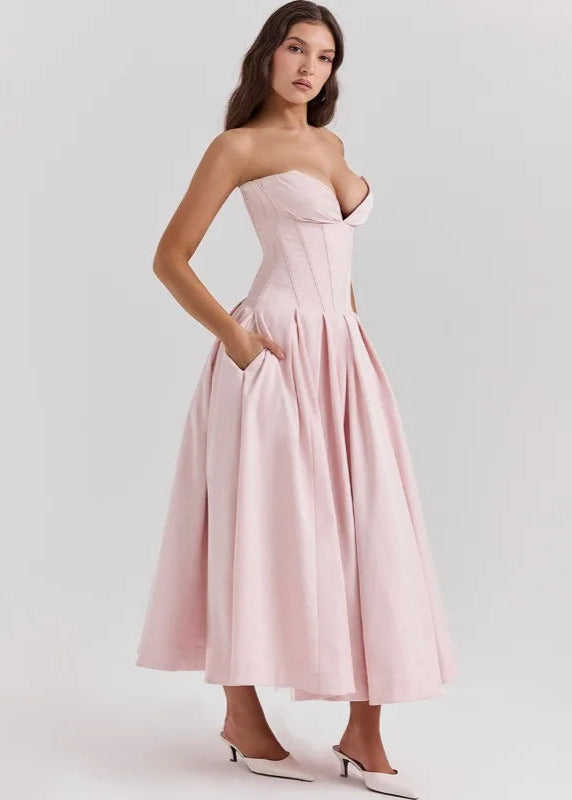 ISABELLA | TRÄGERLOSES KLEID