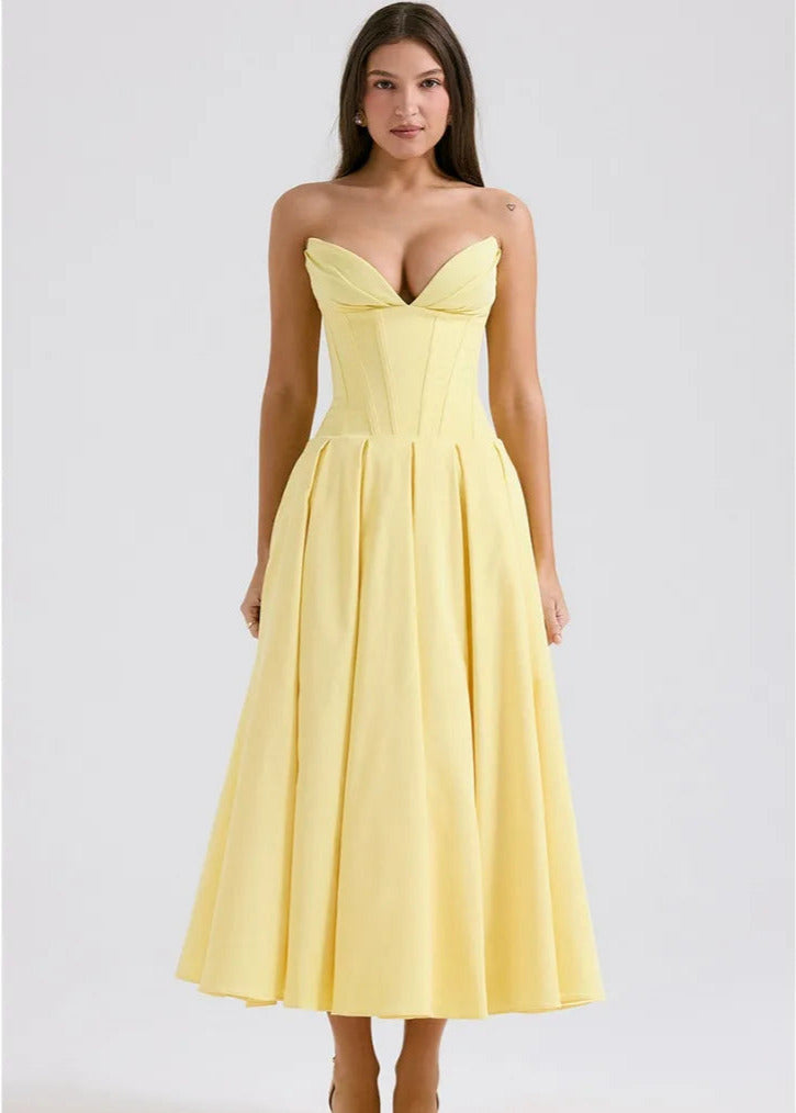 ISABELLA | TRÄGERLOSES KLEID