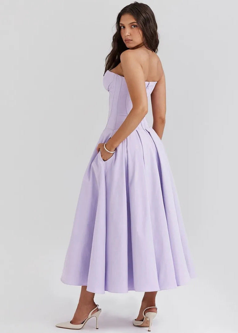 ISABELLA | TRÄGERLOSES KLEID
