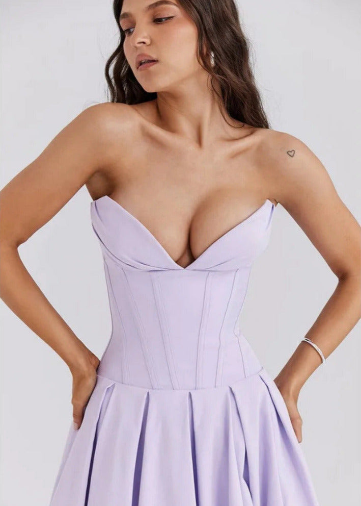ISABELLA | TRÄGERLOSES KLEID
