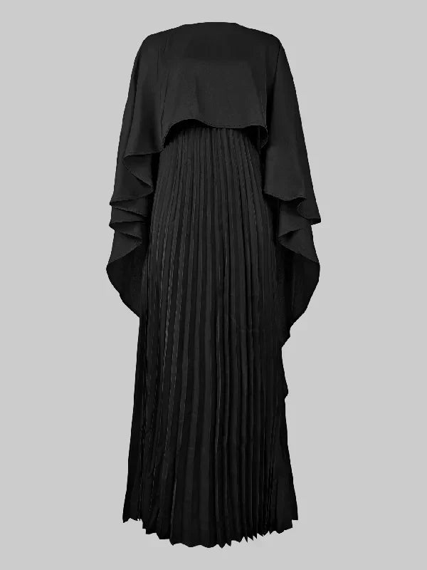 MIRANDA | CAPE HOOG MAXI KLEID