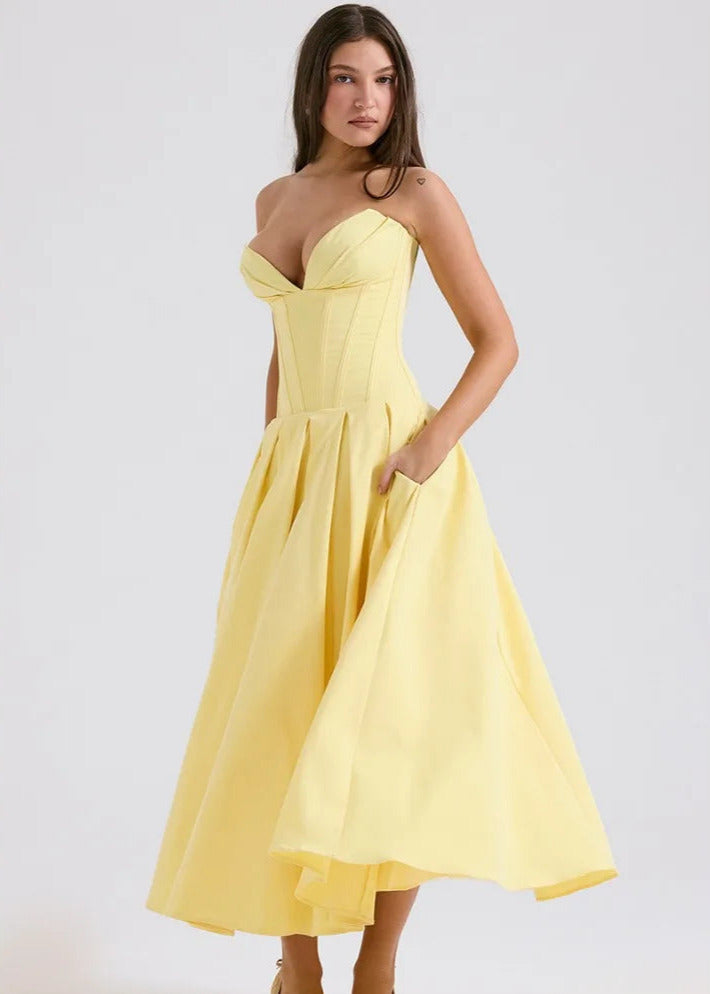 ISABELLA | TRÄGERLOSES KLEID
