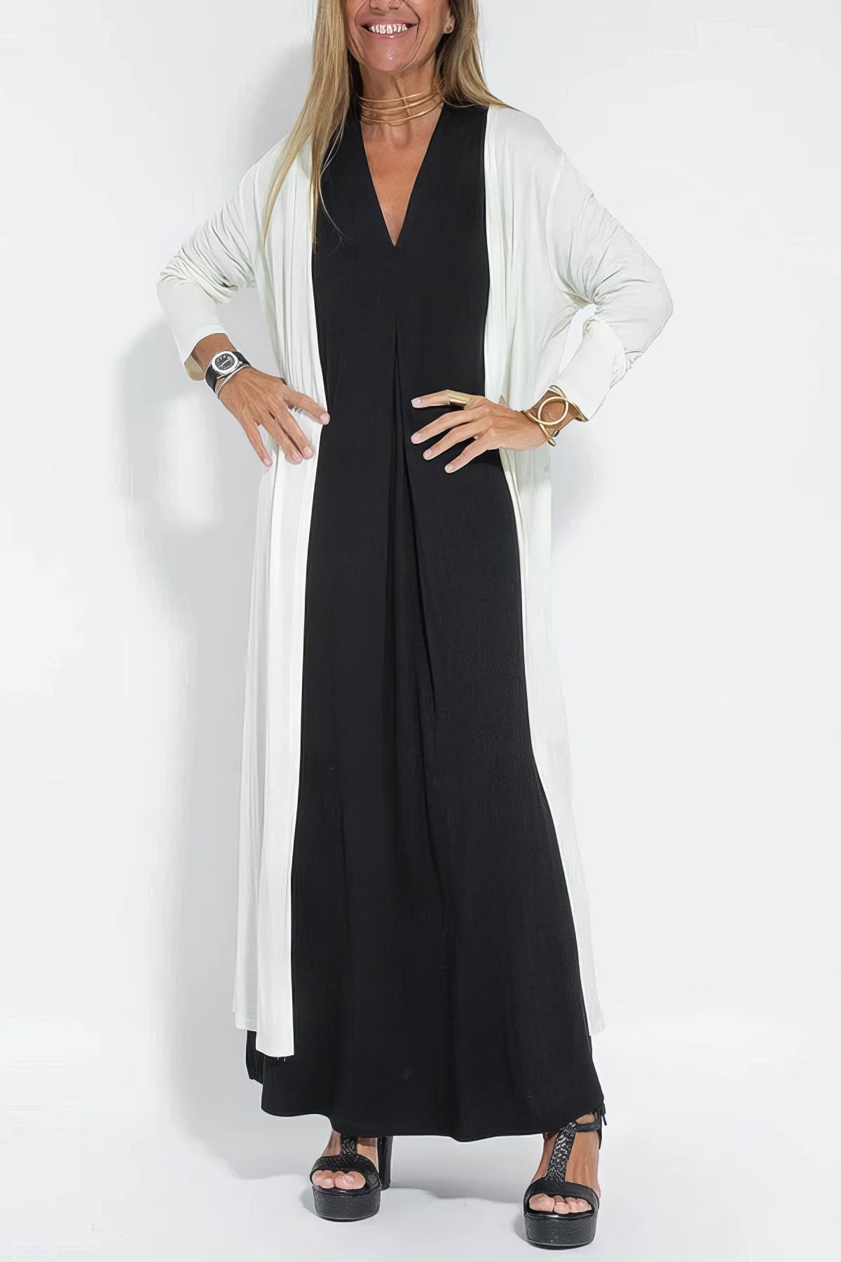 ELISE | STILVOLLE LANGE KLEID