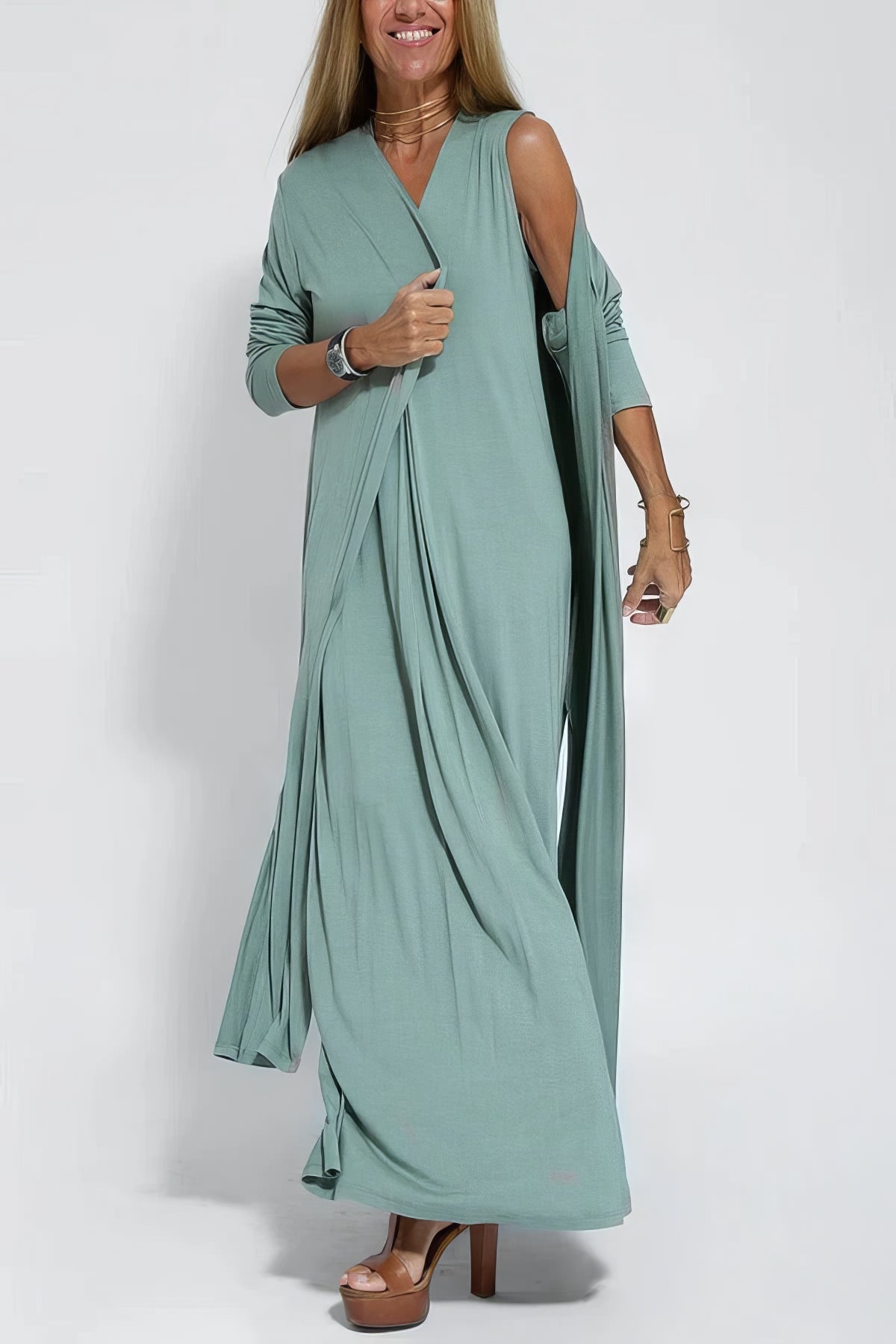 ELISE | STILVOLLE LANGE KLEID