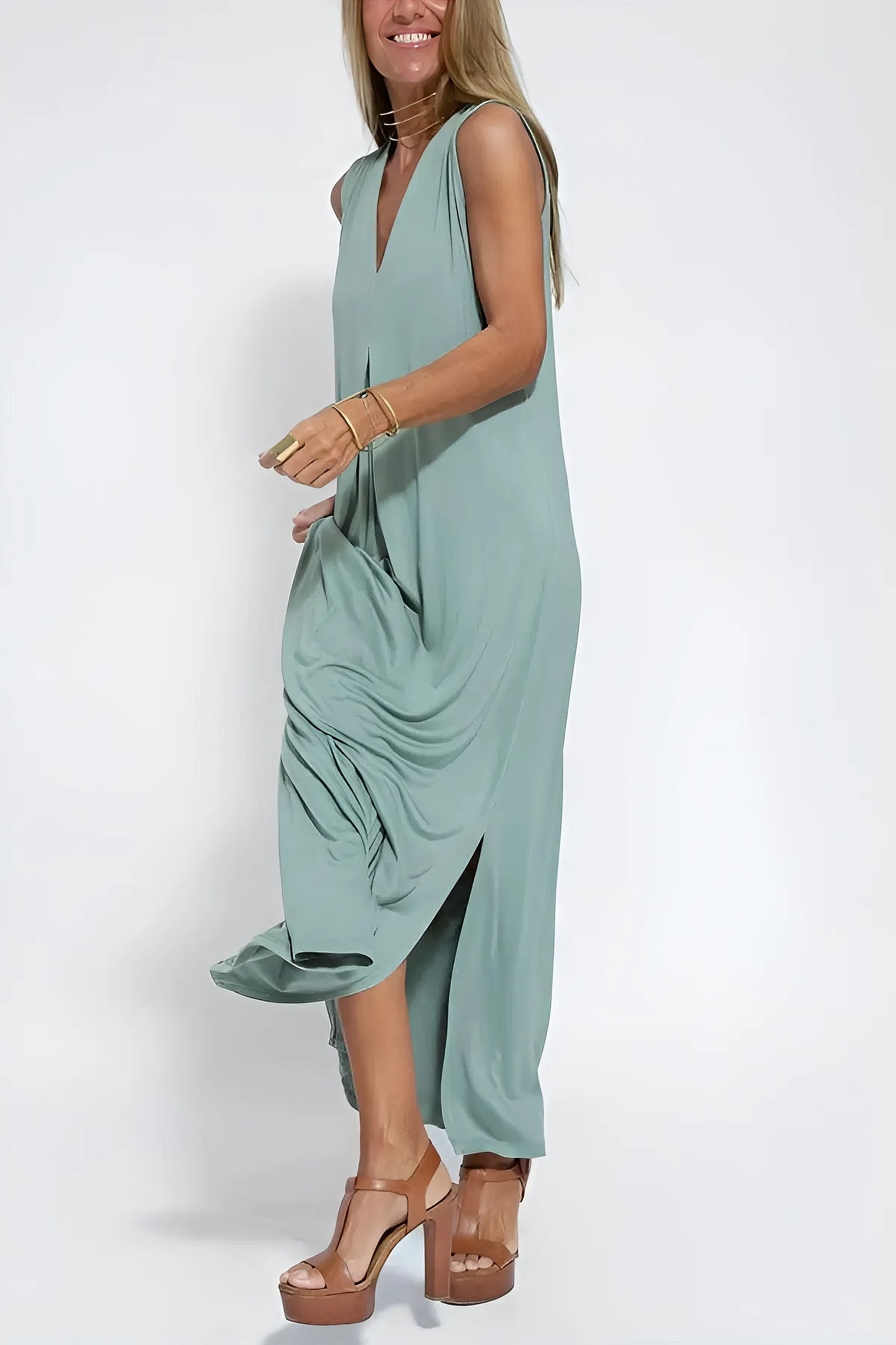 ELISE | STILVOLLE LANGE KLEID