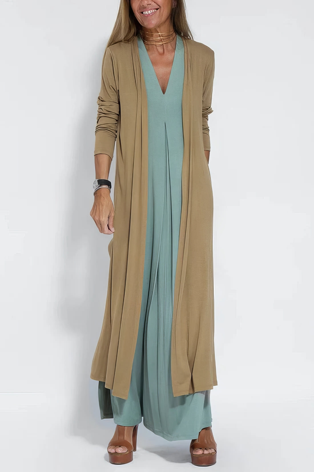ELISE | STILVOLLE LANGE KLEID