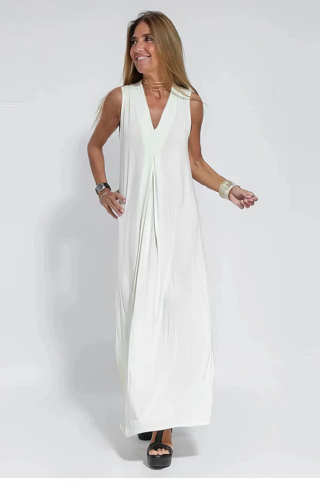 ELISE | STILVOLLE LANGE KLEID
