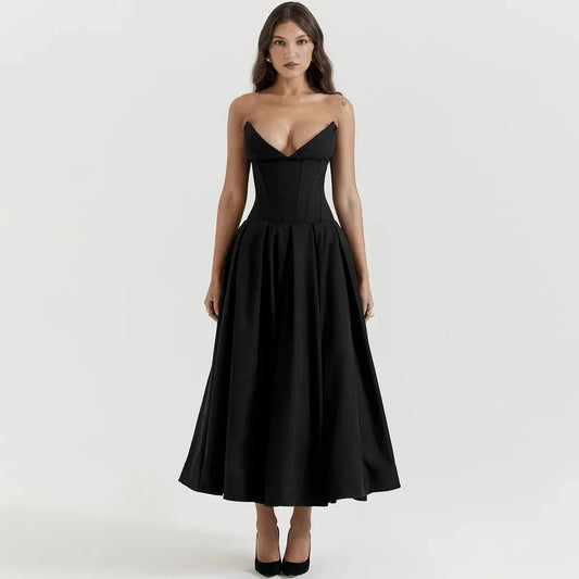 ISABELLA | TRÄGERLOSES KLEID