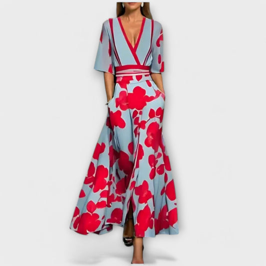 ELISE | ELEGANTES GEBLOMTE KLEID