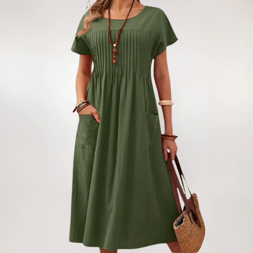 SYLVIA | VERFEINERTE PASSFORM KLEID