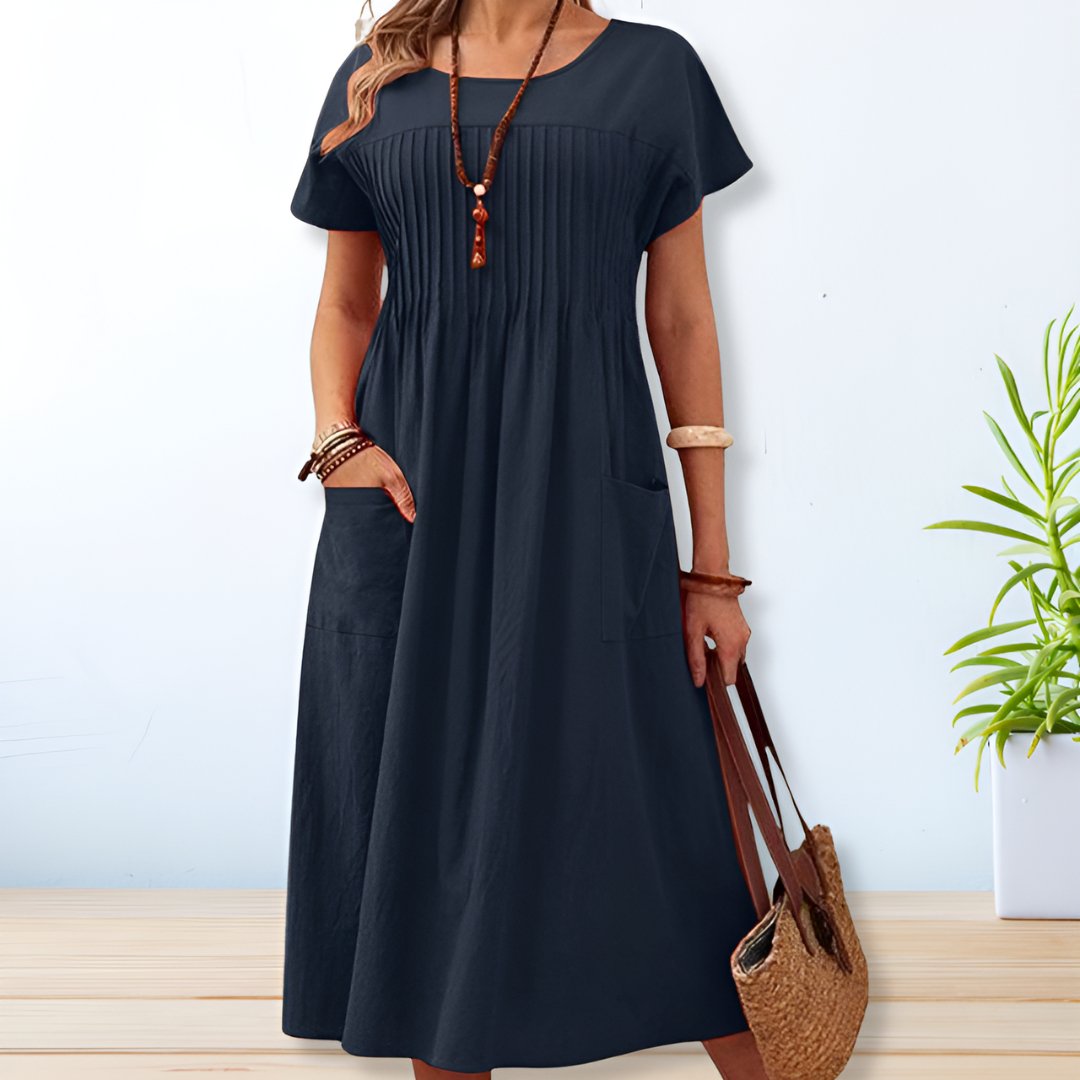 SYLVIA | VERFEINERTE PASSFORM KLEID