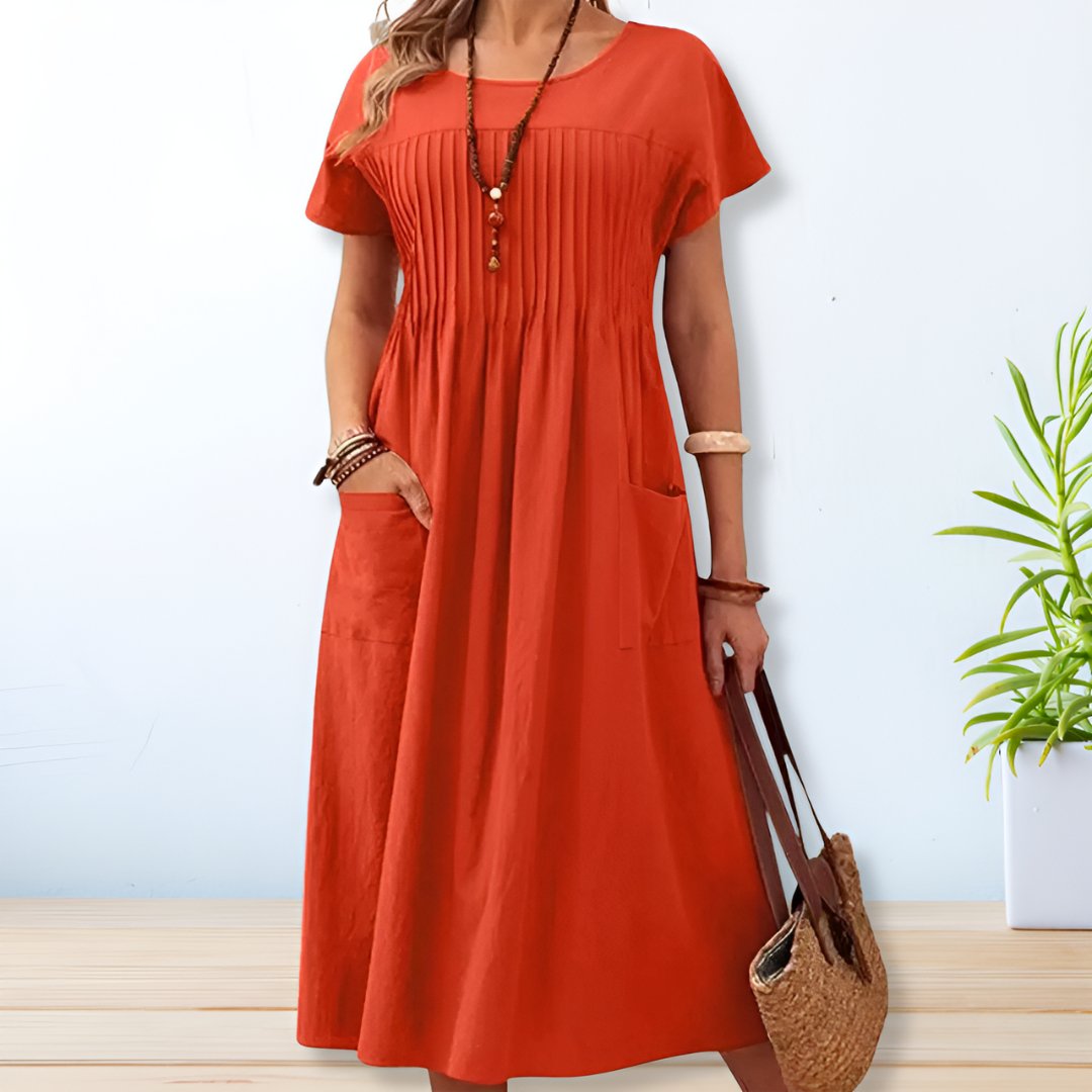 SYLVIA | VERFEINERTE PASSFORM KLEID