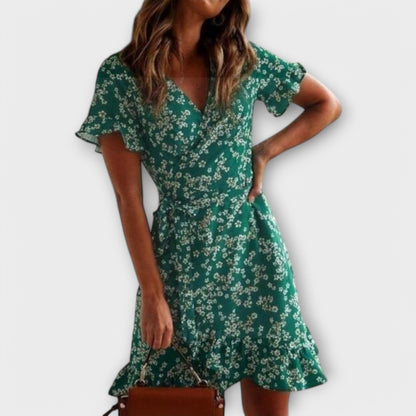 NILSINE | KURZES BOHO-KLEID